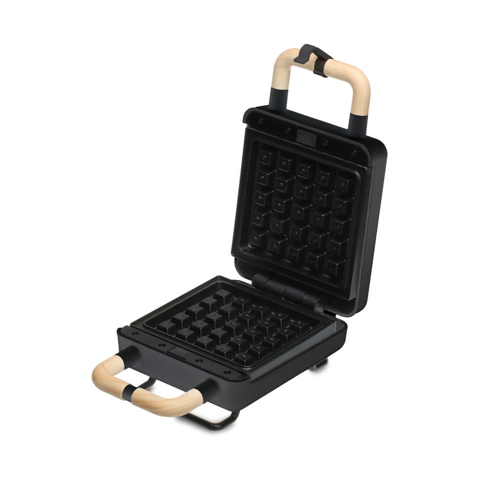 2 in 1 Waffle Iron with Sandwich Maker - sort